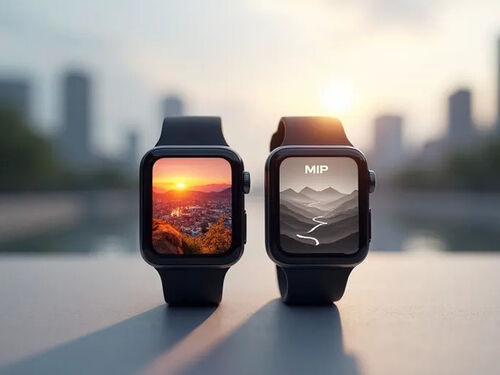 Najnowszy blog firmowy o AMOLED kontra MIP: Porównanie technologii wyświetlaczy w smartwatchach