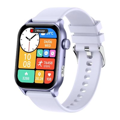 Wysokiej wydajności Smart Watch o kształcie prostokąta z monitorowaniem zdrowia i śledzeniem ćwiczeń