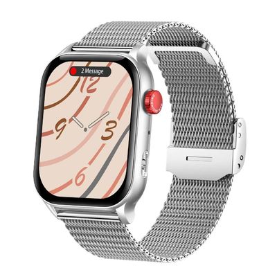 Dobra cena. Asystent głosowy sztucznej inteligencji Smart Watch w kształcie kwadratu Monitoring zdrowia Smart Watch w Internecie