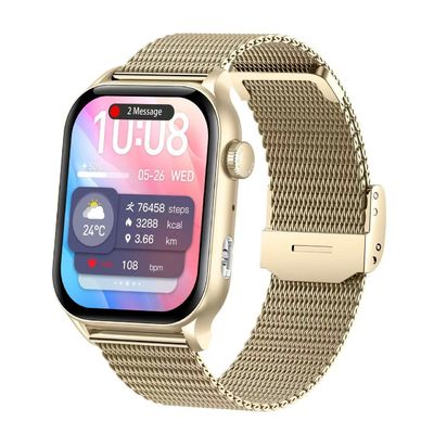 Dobra cena. 1.53 cali Android Square Smartwatch Wsparcie BLE5.3 Ładowanie magnetyczne w Internecie