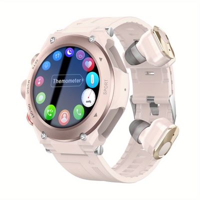 Wodoszczelny smartwatch TWS z lokalną muzyką i bezprzewodowymi słuchawkami dla maksymalnej przyjemności