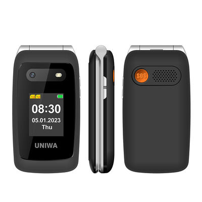 Dobra cena. UNIWA V202T Czarny Staruszek Smart Phone 1450mAh Przycisk SOS Wysoka Siła w Internecie