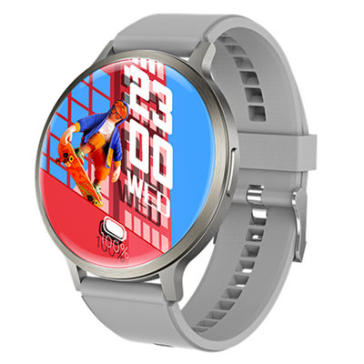 Dobra cena. Krąg kształt wyświetlacz AMOLED Smart Watch czujnik tętna i dostosowywalny temat w Internecie