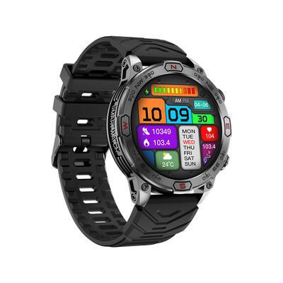 Dobra cena. Okrągły Smart Watch z Asystentem Głosowym AI Bluetooth Połączenie Wysokość Kompas Ciśnienie i Funkcja latarki w Internecie