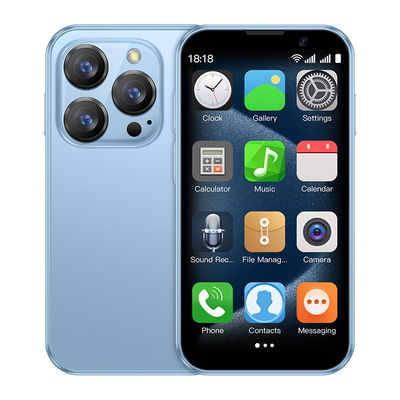 Mini 3G Smart Phone z Nami Meatal Glass Design i wsparciem wielojęzycznym dla globalnej i dostępnej