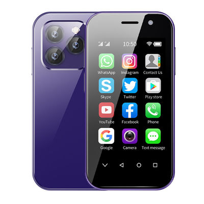 Dobra cena. XS14 Pro 4G Mini Smartphone 3+32GB Dual SIM Rozpoznawanie twarzy Mini Telefon komórkowy Android w Internecie