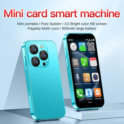Bluetooth 4.0 Rozpoznawanie twarzy Podwójna karta SIM Klasyczny styl XS18 Pro 3G 3.0'Mini Telefon 2+16GB
