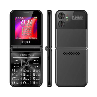 Dobra cena. F265 2,55' 4 SIM-karty Flip klawiatura Telefon komórkowy 1400mAh Kamera Radio FM 2G w Internecie