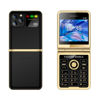Dobra cena. P20 Składany 2,4' HD Ekran Cztery SIM Dial Bluetooth LED latarka Super Thin Feature Phone w Internecie