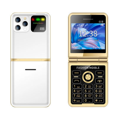 Dobra cena. Cztery SIM Dial Bluetooth LED latarka Super Thin Feature Phone P20 Składany 2,4'' HD ekran w Internecie