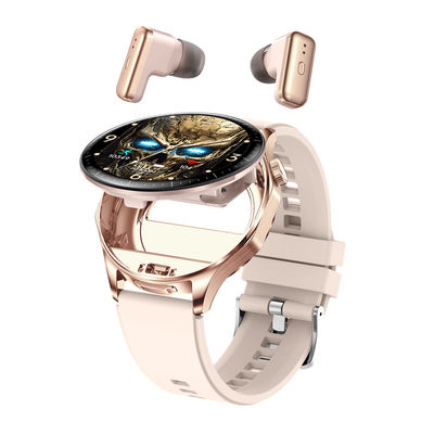 Dobra cena. 3 w 1 słuchawki bezprzewodowe Bluetooth Smart Watch TWS Wbudowane słuchawki 1.43' T98 w Internecie
