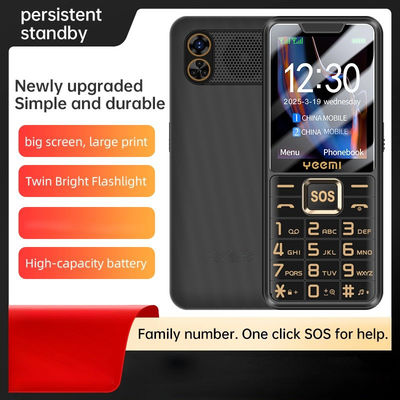 Dobra cena. Odblokuj mocny telefon komórkowy dla osób starszych GSM 2G Podwójna karta SOS latarka 2500mAh bateria 2,4 cala w Internecie