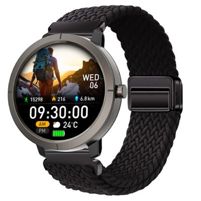 Dobra cena. Smart Watch 5ATM wodoodporny GPS Wbudowany podwójny pas GNSS 466*466 Kompas Wojskowy połączenie Bluetooth w Internecie