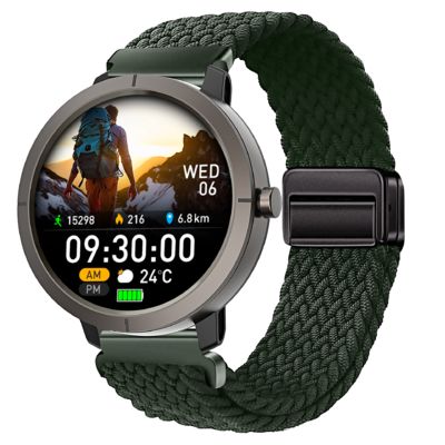 Dobra cena. DM76 Sportowy Smartwatch GPS Ultracienki 1,32'' AMOLED BT Call 50M Wodoszczelność Kompas Pulsometr w Internecie