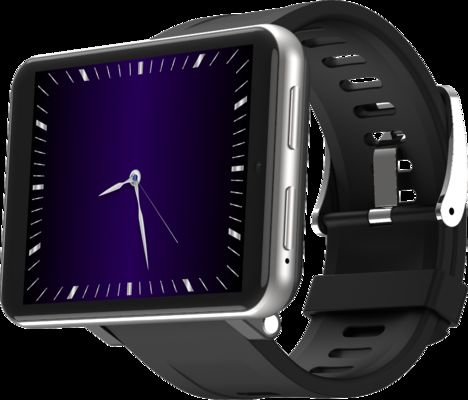 Telefon z ekranem 2,86 cali 3+32GB 5MP Kamera DM100 4G Smart Watch srebra