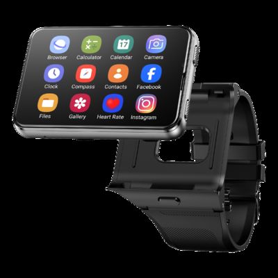 Dobra cena. Nowy Smartwatch S999 4G z systemem Android 11 OS MTK6761 2.0+8.0MP Podwójny Aparat 4+64GB BT GPS WiFi Połączenia Telefoniczne w Internecie