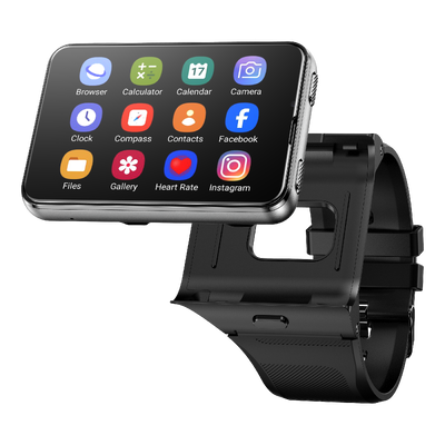 Dobra cena. 2.88-calowy ekran dotykowy Android 11 OS 6+128GB Face Unlock Dual Camera WIFI GPS Detachable Band w Internecie