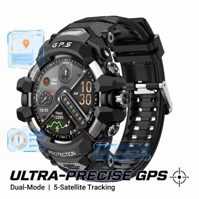 Dobra cena. GPS Sport Smart Watch Mapy Offline 2GB 10ATM wodoodporny kompas 1,43 