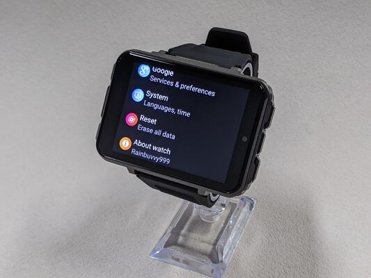 Pełne pokrycie 4G LTE pozwala Ci pozostać podłączony w dowolnym miejscu Rainbuvvy 4G Smartwatch