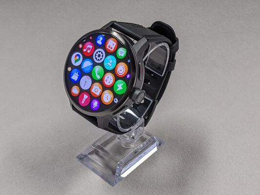 Dobra cena. DM82 4G LTE Android 8.1 OS 2+16GB Okrągły AMOLED WiFi i GPS Lokalizator 1520mAh Bateria SmartWatch w Internecie