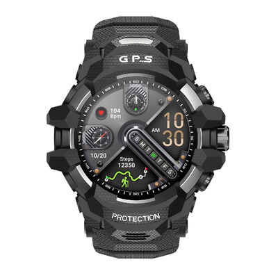 Dobra cena. Sportowa inteligentna opaska GPS z mapą offline, wodoodpornością 10ATM, połączeniami Bluetooth PG999 GPS online