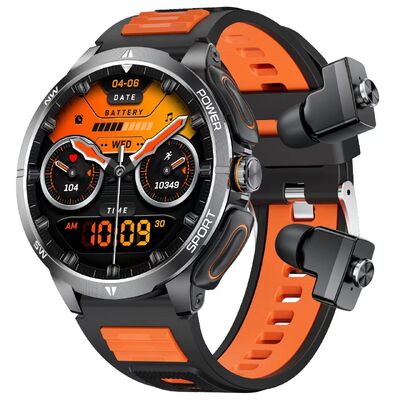 Dobra cena. 2 w 1 Smart Watch łączący Bluetooth 50 słuchawki i 17-calowy ekran dotykowy IPS z ponad 100 trybów sportowych i inteligentnych powiadomień online