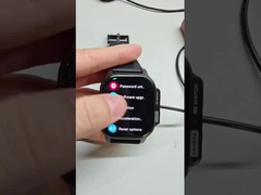 Rainbuvvy DM62 Czarny wyświetlacz AMOLED HD Smartwatch 4+64GB Android 8.1