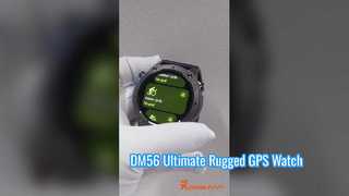 Nowy inteligentny zegarek GPS DM56 1,43 cala HD AMOLED Wyświetlacz Multi GNSS Kompas, barometr i wysokościomierz 5