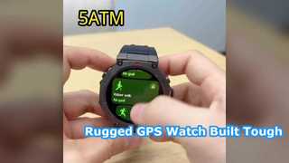 2026 Nowy wojskowy inteligentny zegarek GPS DM58 1,43 ''HD AMOLED 5ATM Wodoodporny