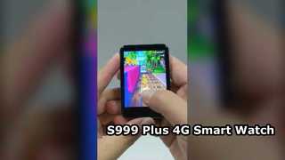 S999 PLUS 4G Inteligentny zegarek z Androidem i Bluetooth