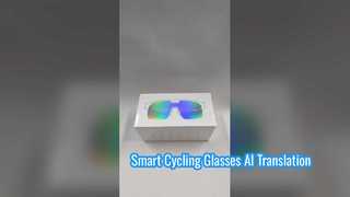 Q01 Sportowe okulary rowerowe na świeżym powietrzu Pixel 6-osiowy EIS Anti-shake Inteligentne wsparcie dla okularów tłumaczeniowych AI